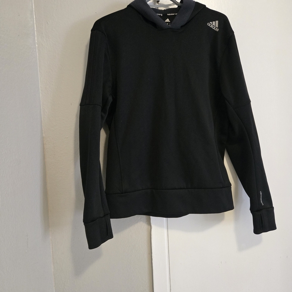 adidas Other - Diver/Hoodie with Adidas Running WeatherWarm Black Size S Reflective